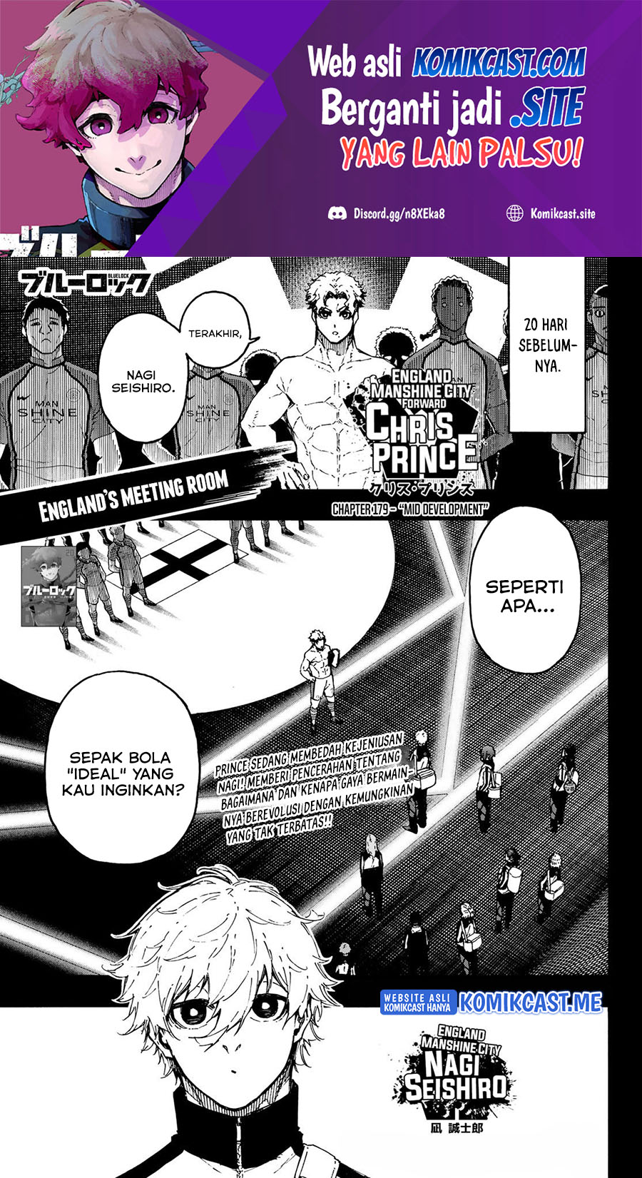 Dilarang COPAS - situs resmi www.mangacanblog.com - Komik blue lock 179 - chapter 179 180 Indonesia blue lock 179 - chapter 179 Terbaru 1|Baca Manga Komik Indonesia|Mangacan