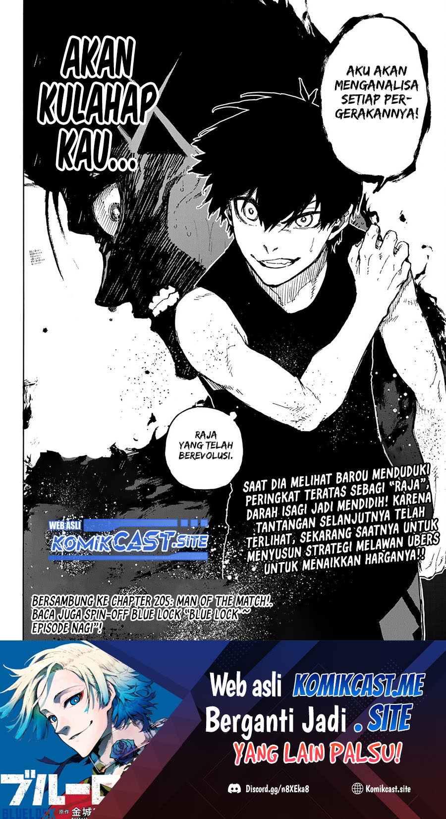 Dilarang COPAS - situs resmi www.mangacanblog.com - Komik blue lock 204 - chapter 204 205 Indonesia blue lock 204 - chapter 204 Terbaru 20|Baca Manga Komik Indonesia|Mangacan