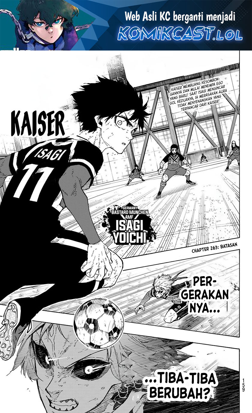 Blue Lock Chapter 263 Bahasa Indonesia
