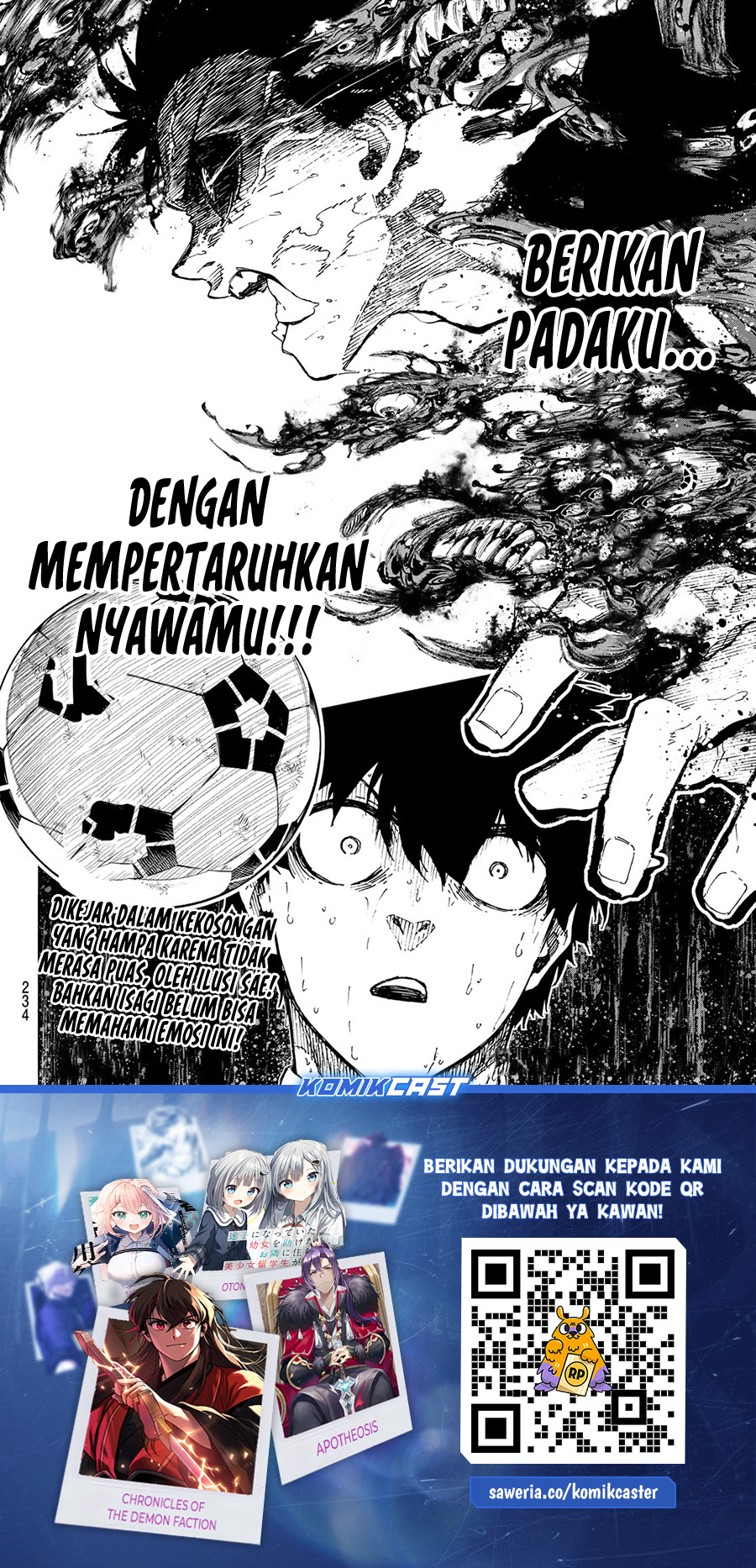 Dilarang COPAS - situs resmi www.mangacanblog.com - Komik blue lock 273 - chapter 273 274 Indonesia blue lock 273 - chapter 273 Terbaru 18|Baca Manga Komik Indonesia|Mangacan