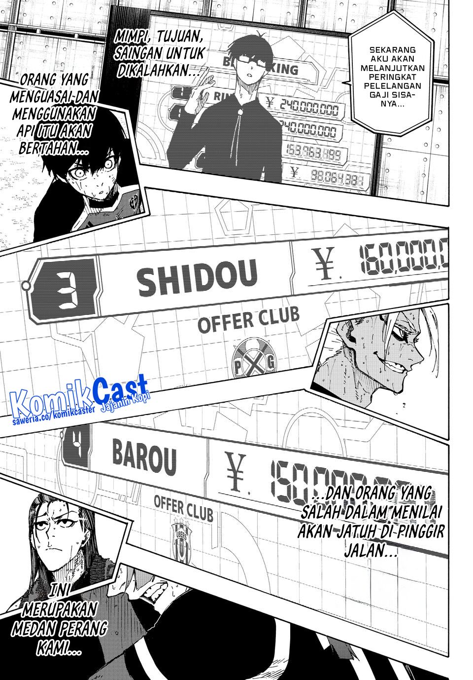 Blue Lock Chapter 297 Bahasa Indonesia