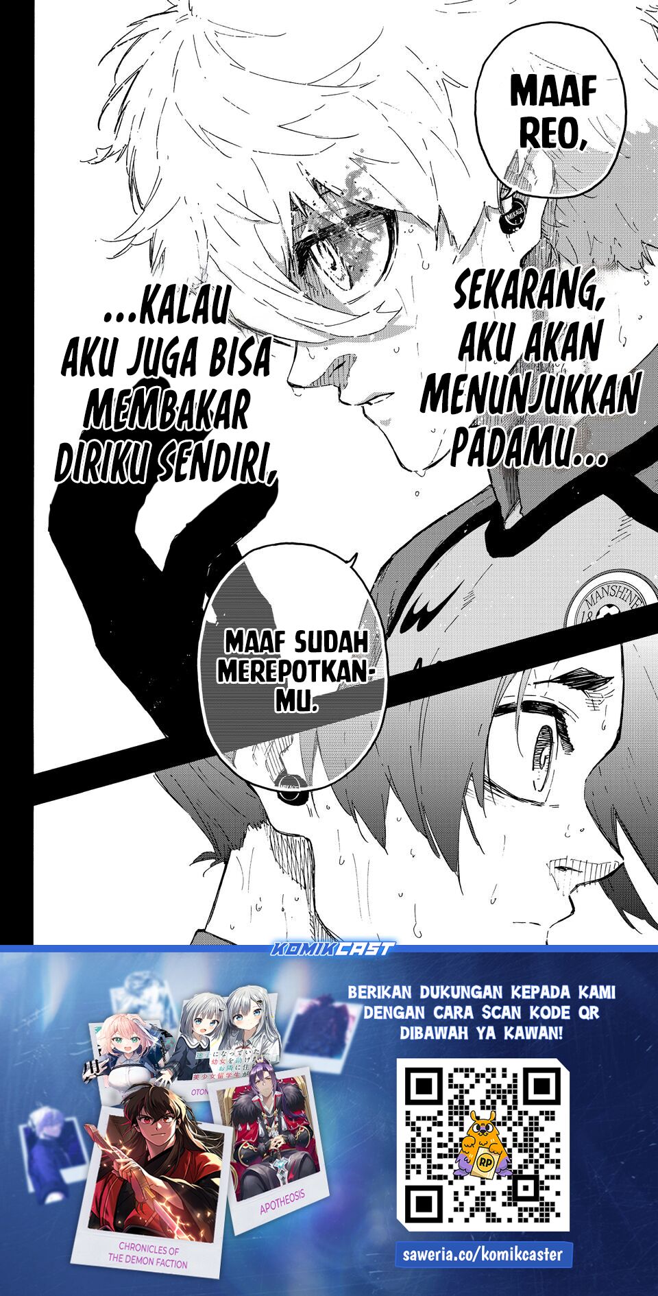 Blue Lock Chapter 297 Bahasa Indonesia