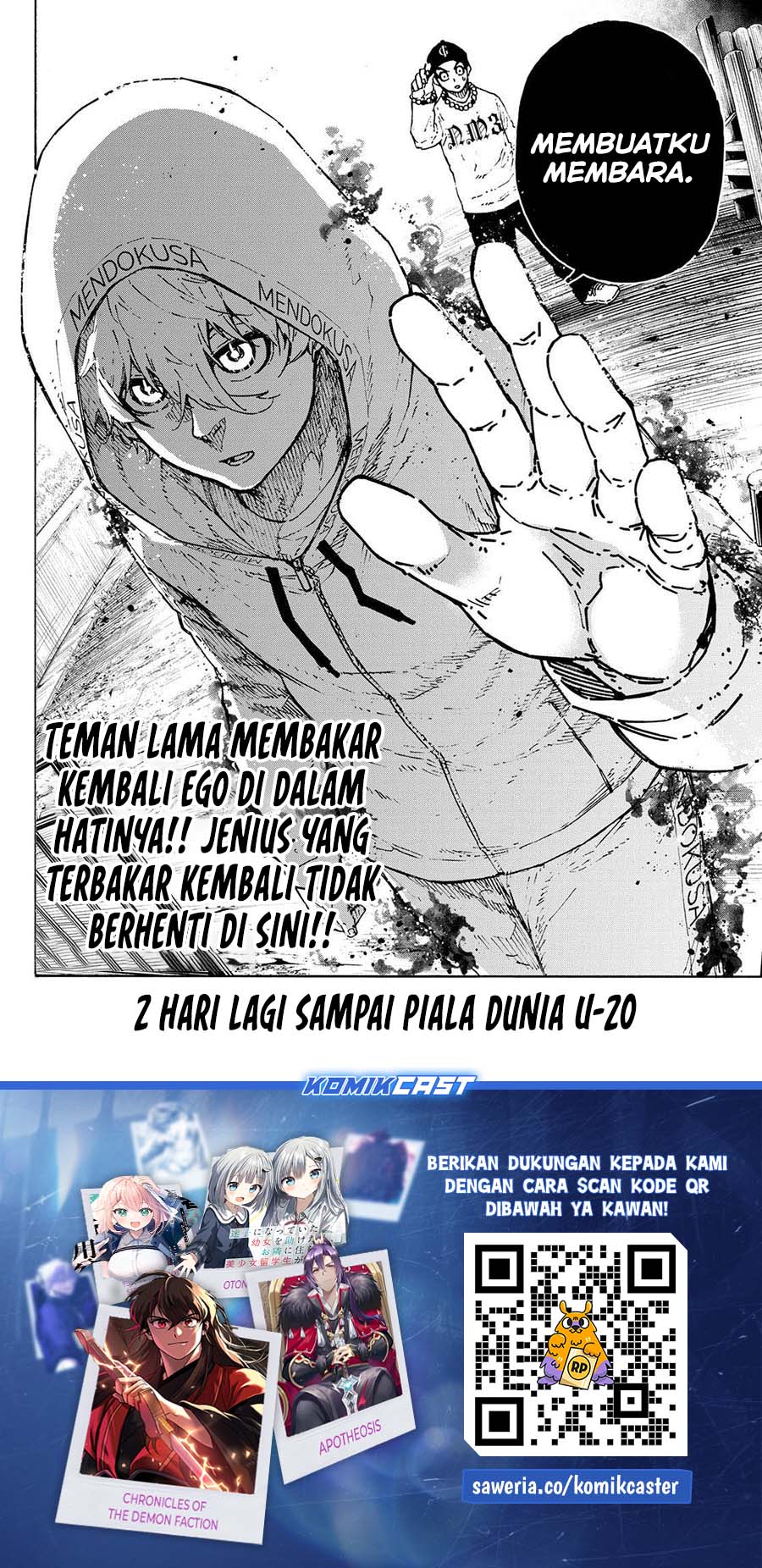 Blue Lock Chapter 310 Bahasa Indonesia