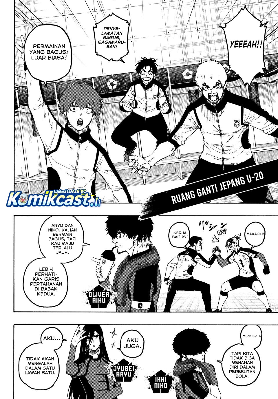 Blue Lock Chapter 318 Bahasa Indonesia