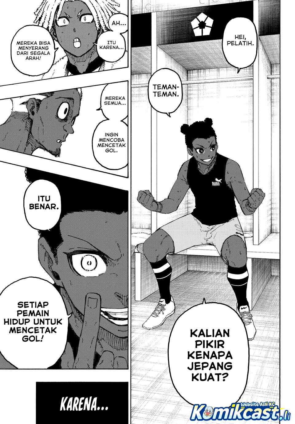 Blue Lock Chapter 318 Bahasa Indonesia