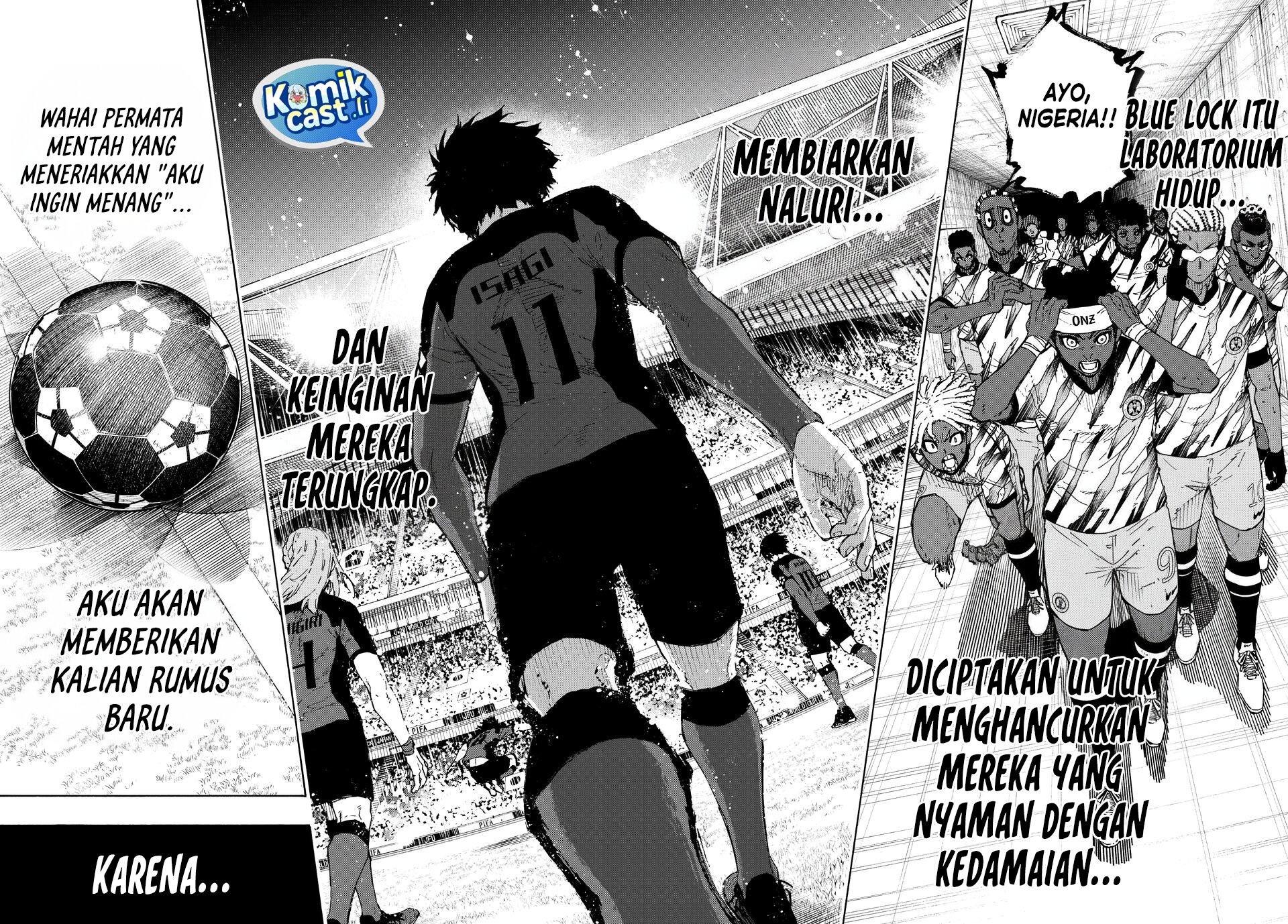 Blue Lock Chapter 318 Bahasa Indonesia