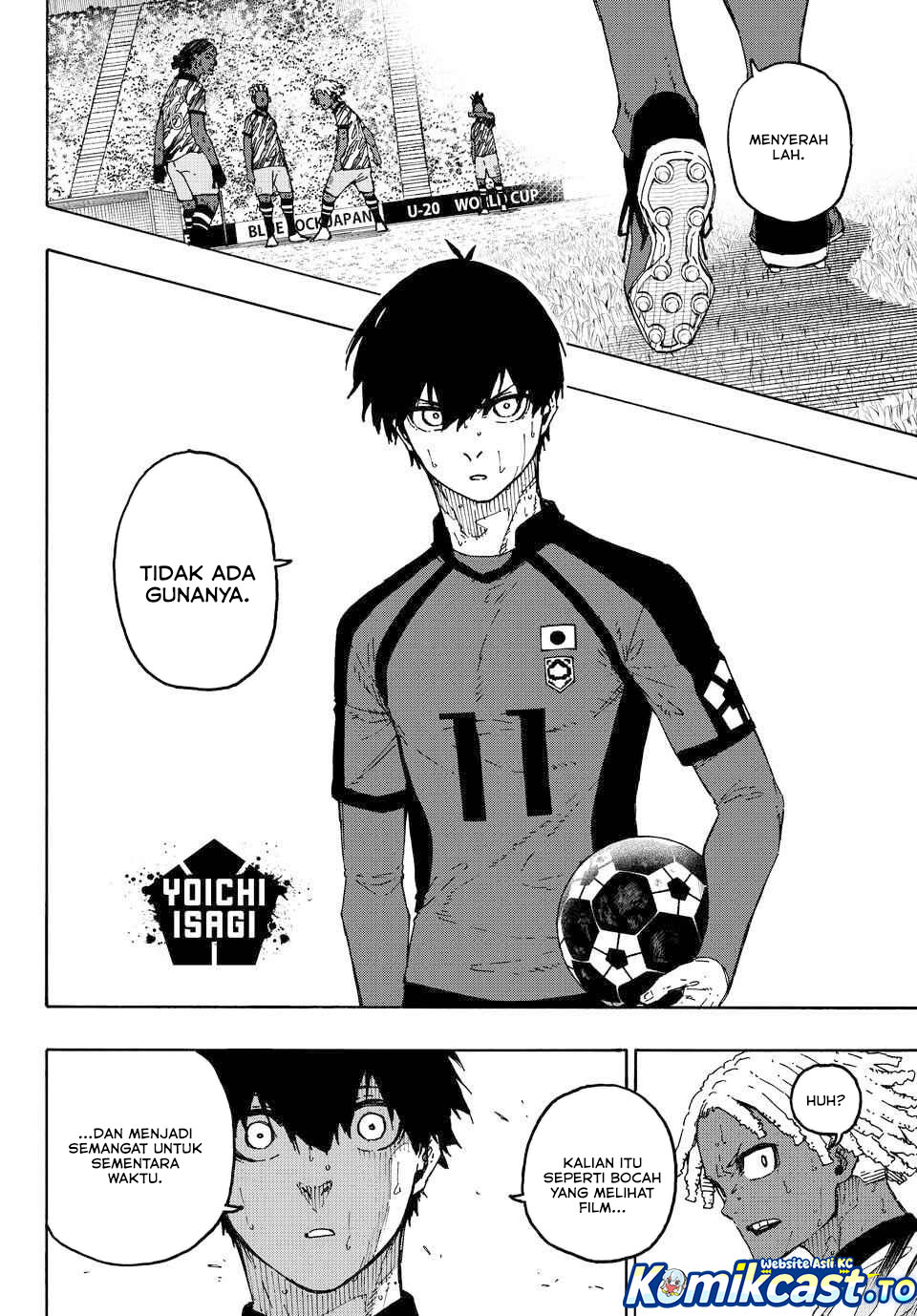 Blue Lock Chapter 321 Bahasa Indonesia