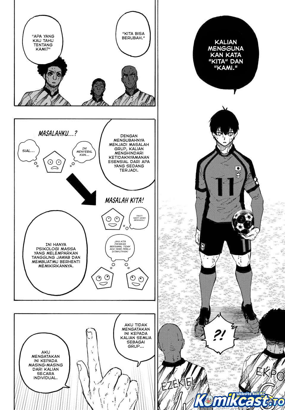 Blue Lock Chapter 321 Bahasa Indonesia