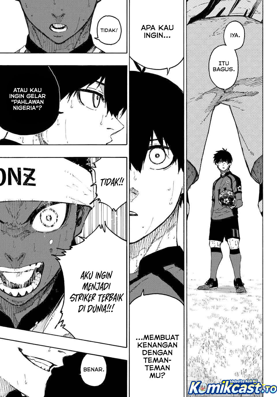 Blue Lock Chapter 321 Bahasa Indonesia