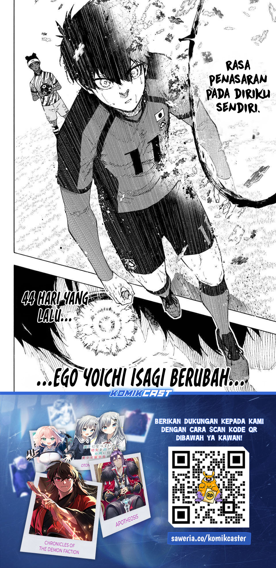 Blue Lock Chapter 321 Bahasa Indonesia