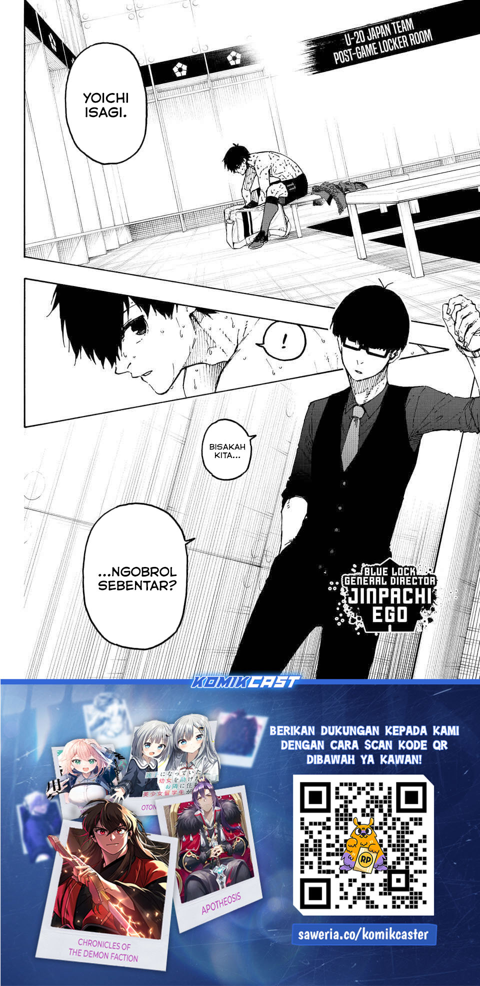 Blue Lock Chapter 327.2 Bahasa Indonesia