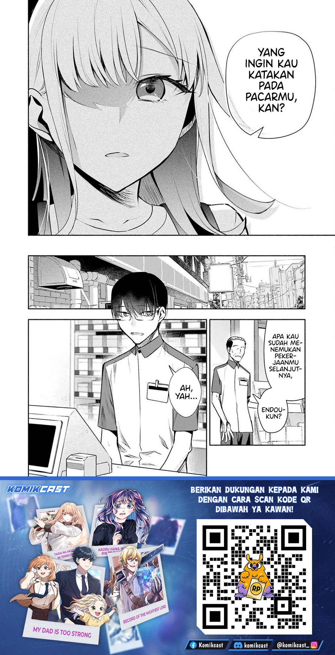Bocchi no Boku ni Kyousei Kanojo ga Yattekita Chapter 35 Bahasa Indonesia
