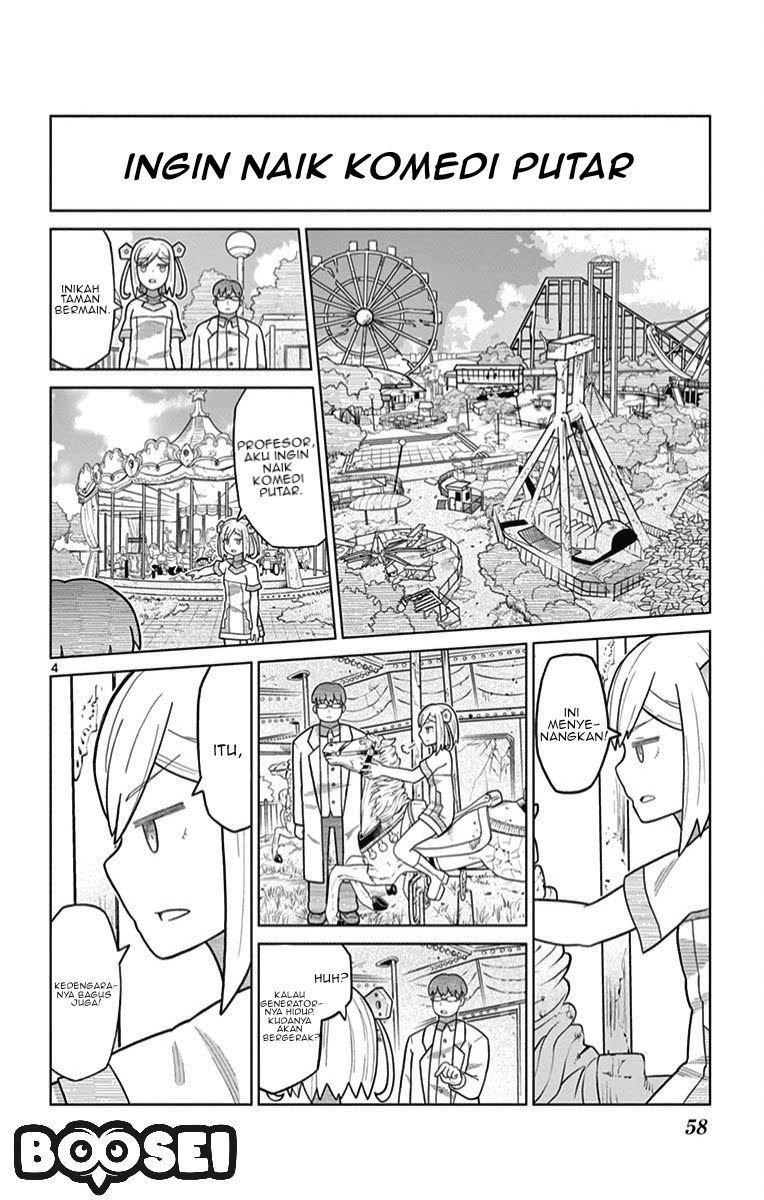 Bocchi Hakase to Robot Shoujo no Zetsubou Teki Utopia Chapter 05 Bahasa Indonesia
