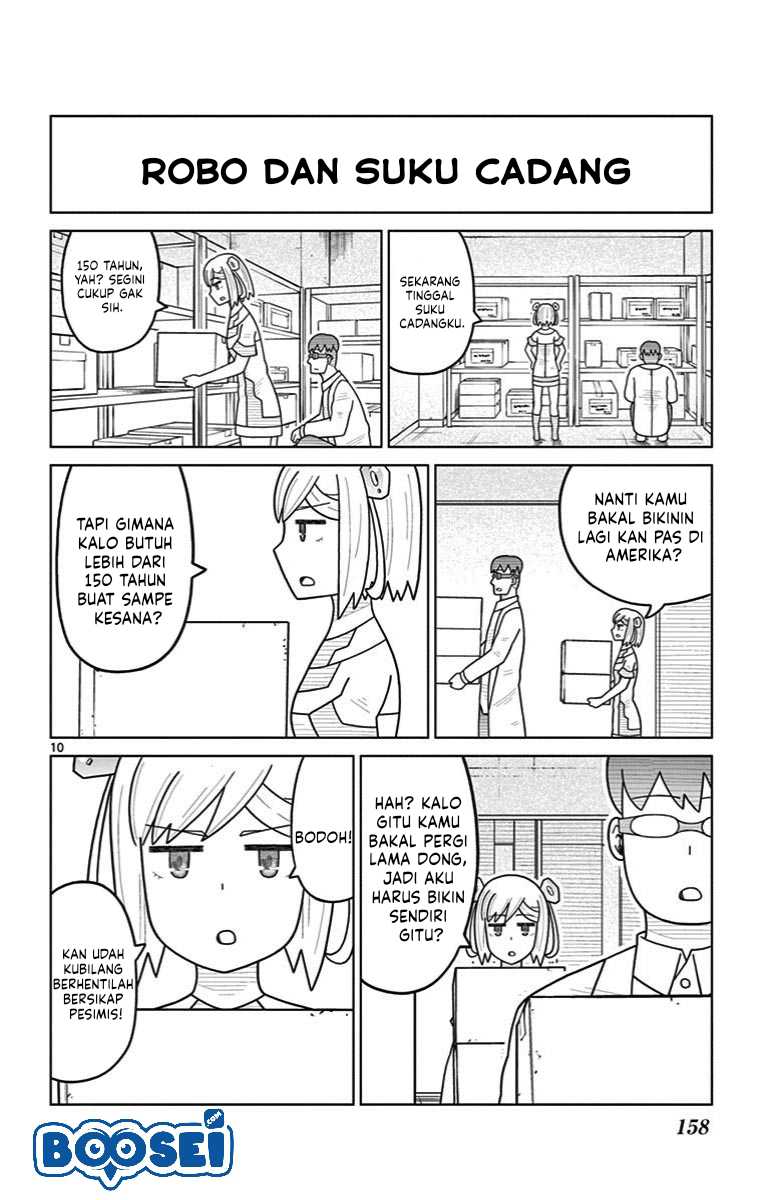 Bocchi Hakase to Robot Shoujo no Zetsubou Teki Utopia Chapter 33 END Bahasa Indonesia