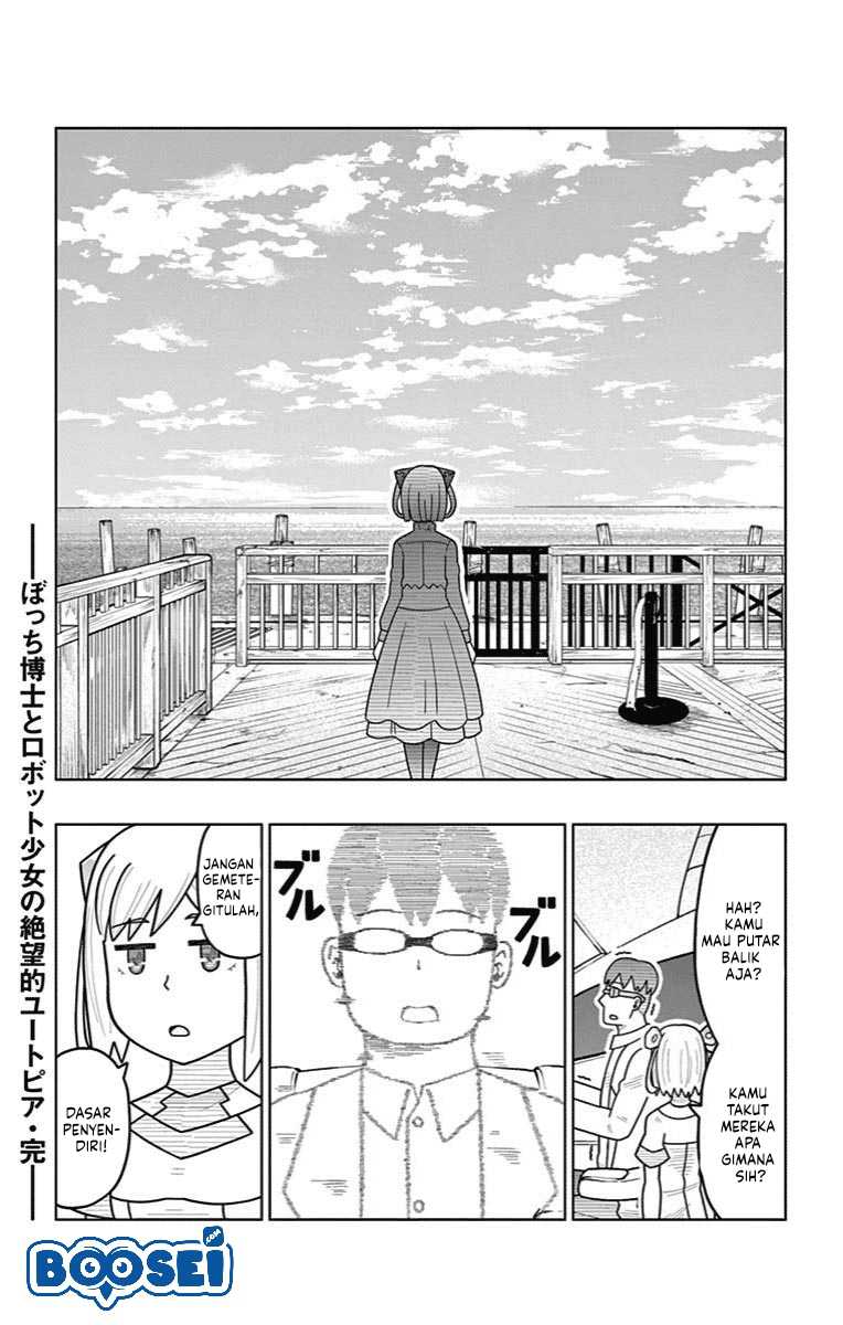 Bocchi Hakase to Robot Shoujo no Zetsubou Teki Utopia Chapter 33 END Bahasa Indonesia