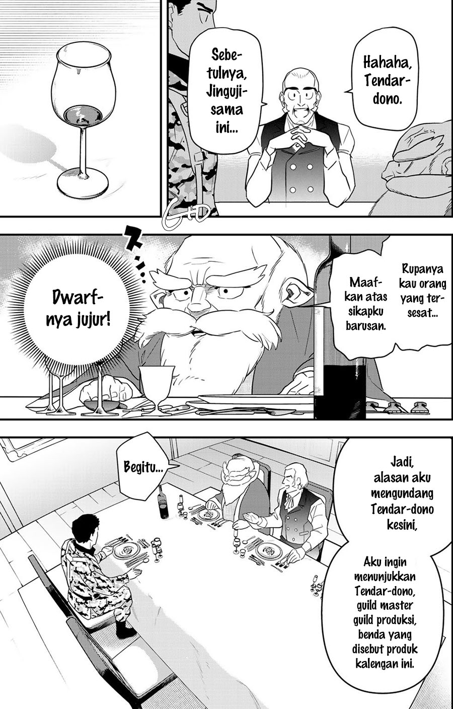 Bocchi Jieikan no Isekai Funsenki chapter 4