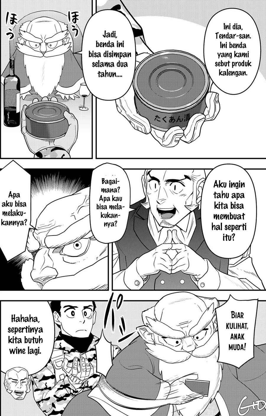 Bocchi Jieikan no Isekai Funsenki chapter 4