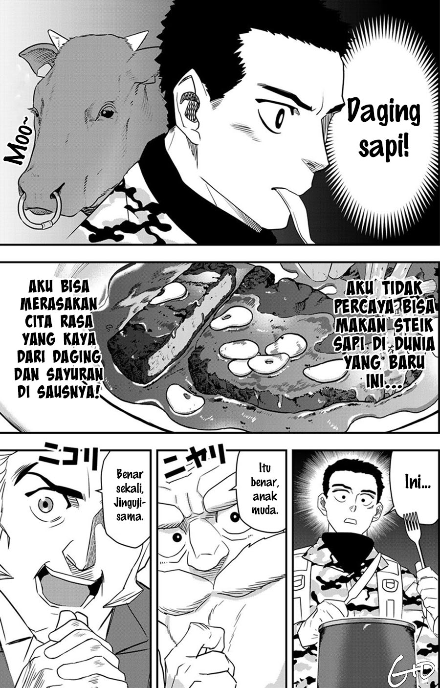 Bocchi Jieikan no Isekai Funsenki chapter 4
