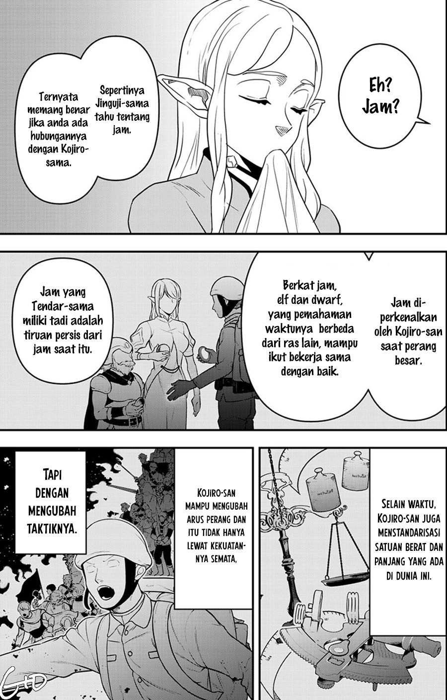 Bocchi Jieikan no Isekai Funsenki chapter 4