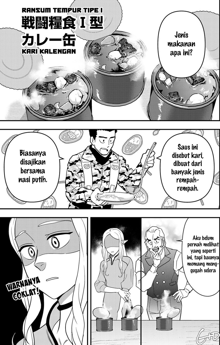 Bocchi Jieikan no Isekai Funsenki chapter 4