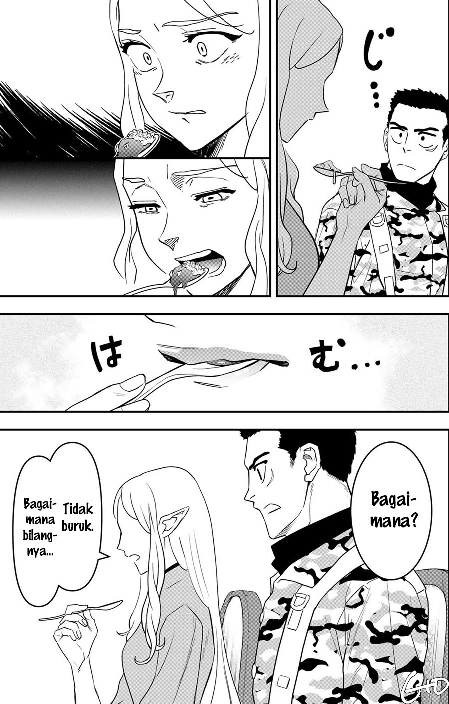 Bocchi Jieikan no Isekai Funsenki chapter 4