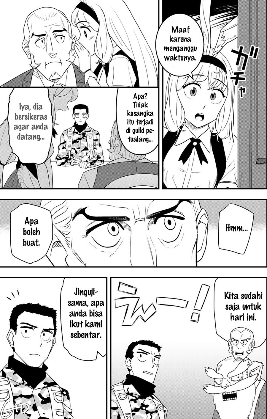 Bocchi Jieikan no Isekai Funsenki chapter 4