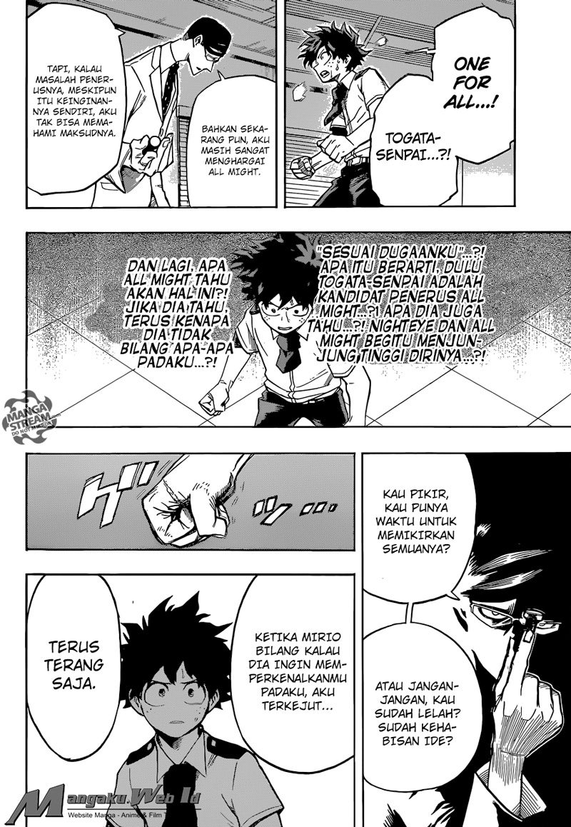 Boku no Hero Academia Chapter 127