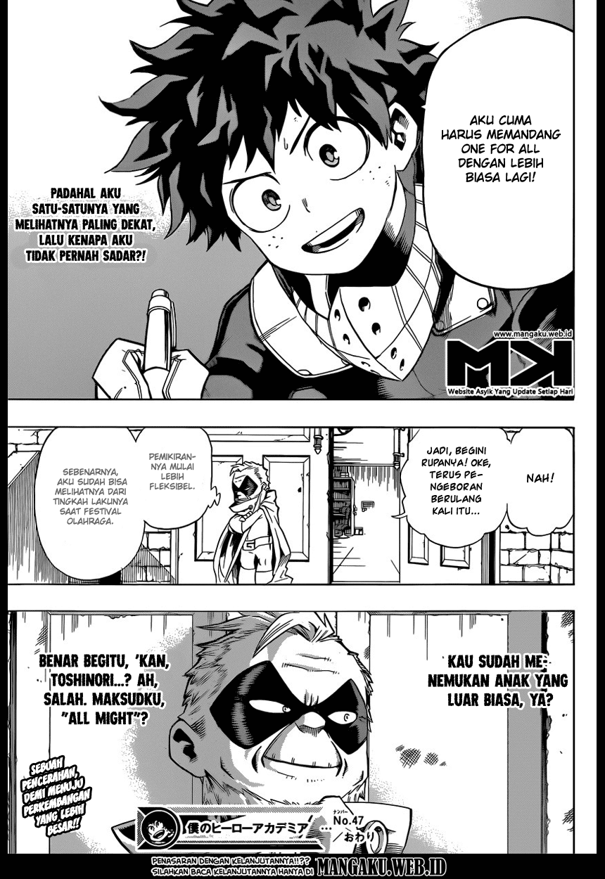 Boku no Hero Academia Chapter 47