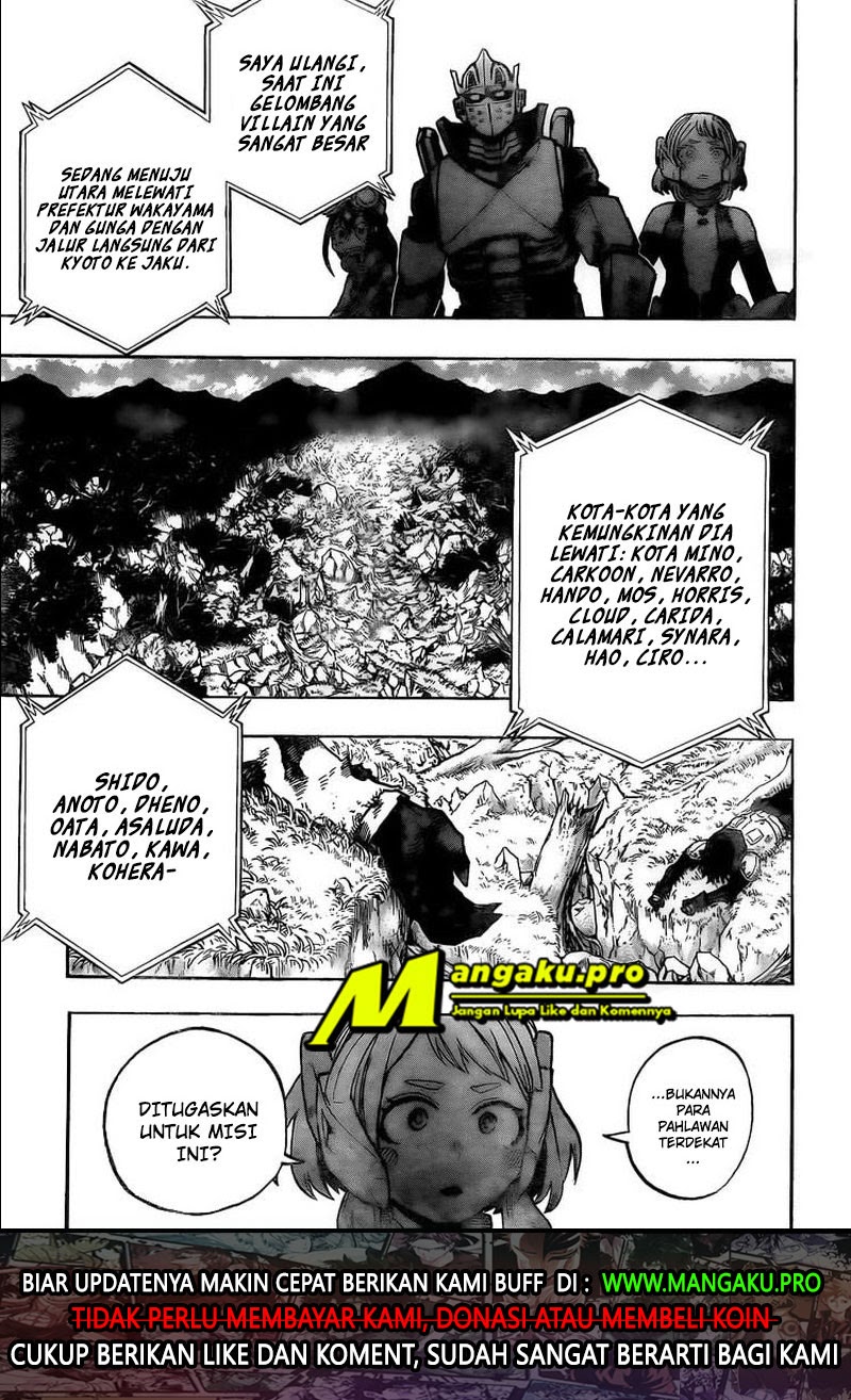Boku no Hero Academia chapter 282
