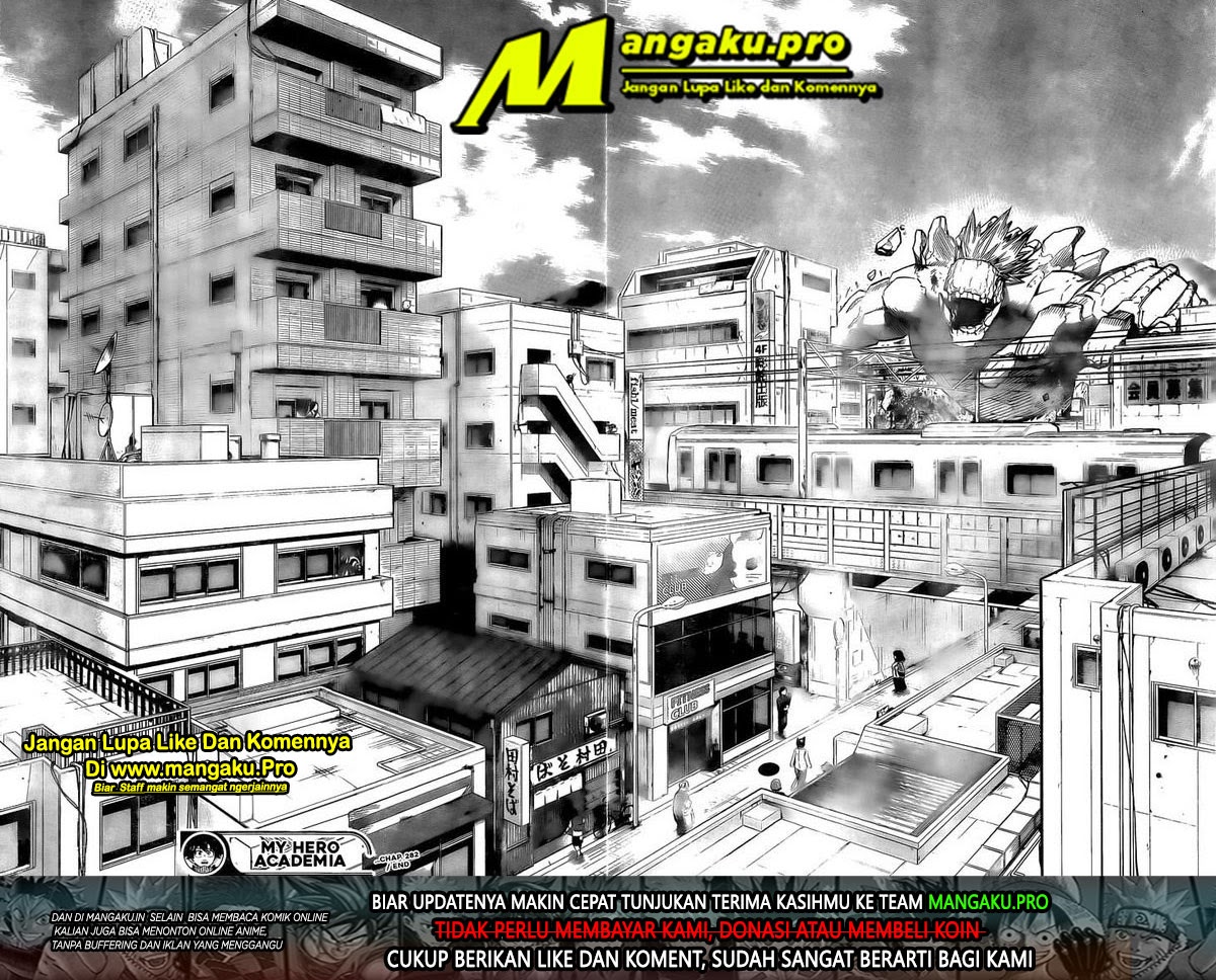 Boku no Hero Academia chapter 282