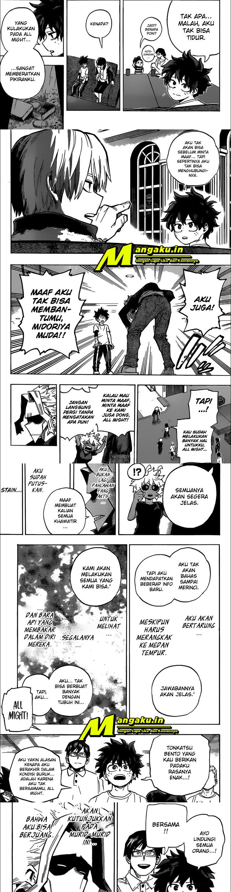 Boku no Hero Academia chapter 327