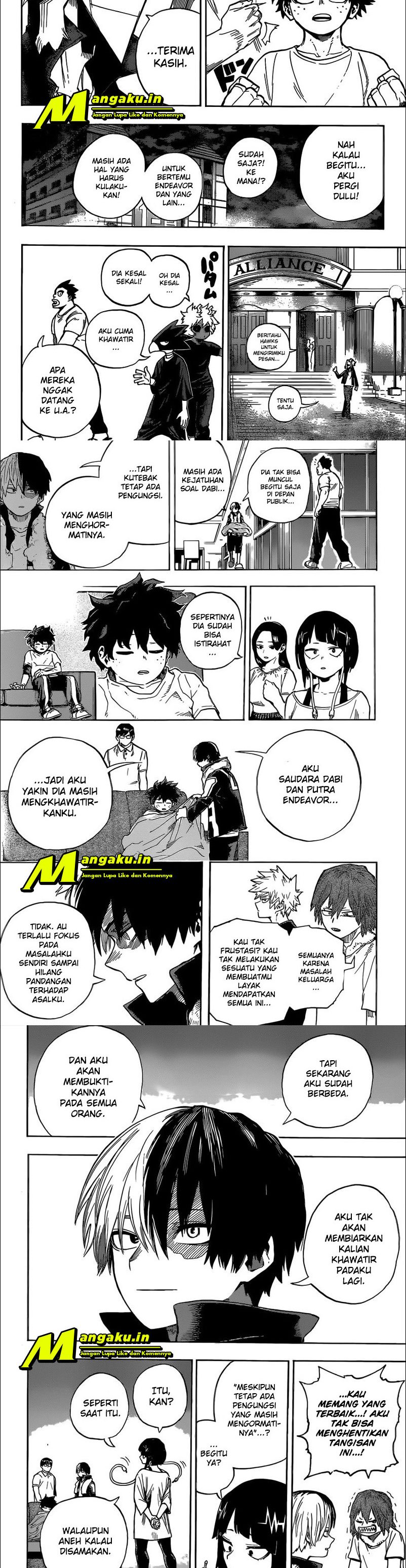 Boku no Hero Academia chapter 327
