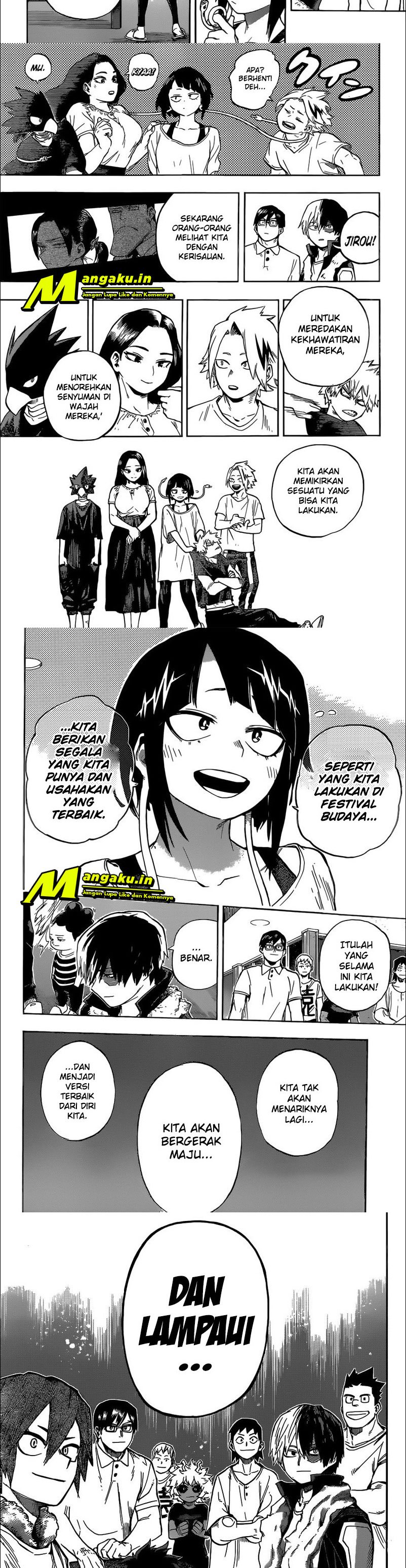 Boku no Hero Academia chapter 327