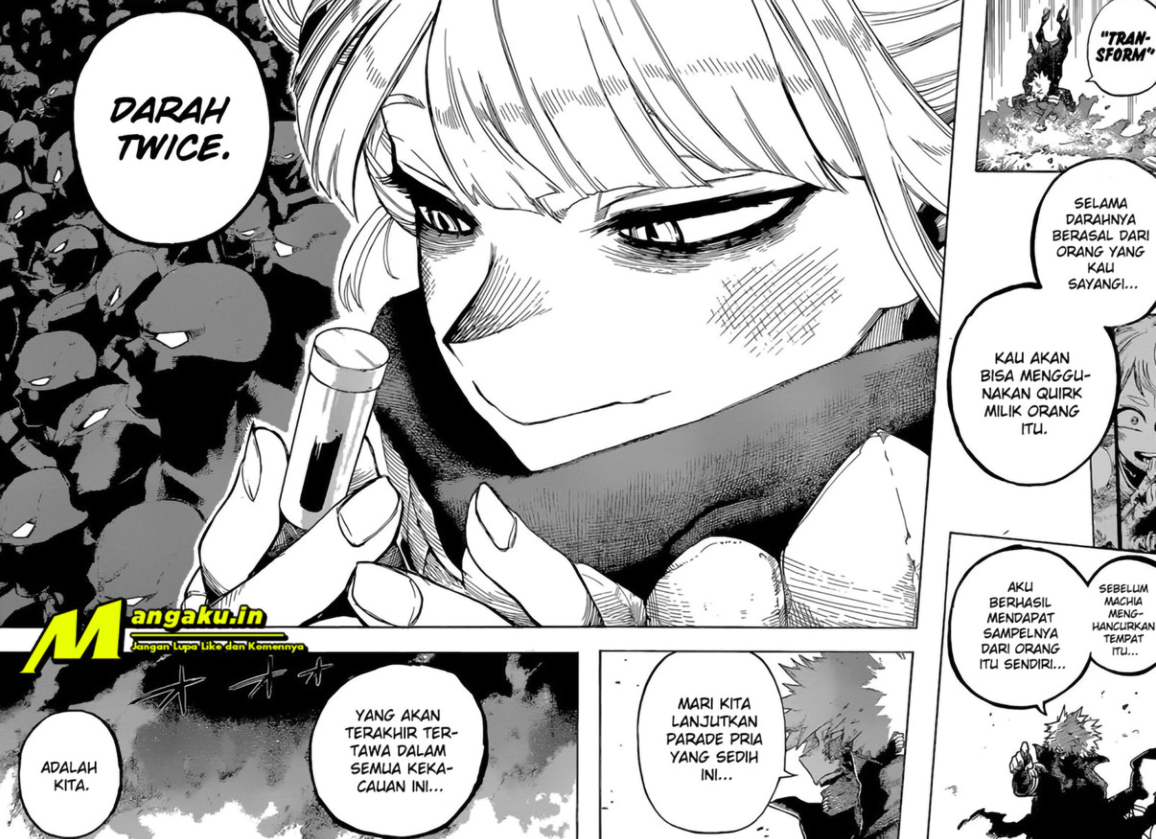 Boku no Hero Academia chapter 341