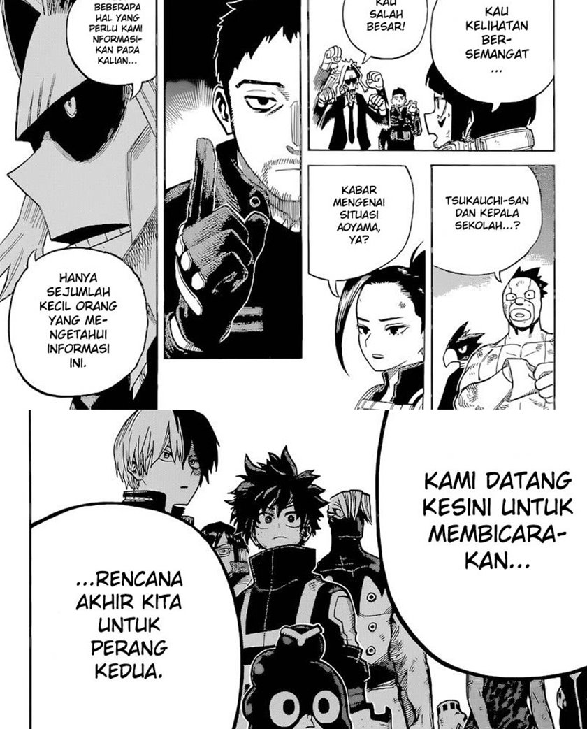 Boku no Hero Academia chapter 342