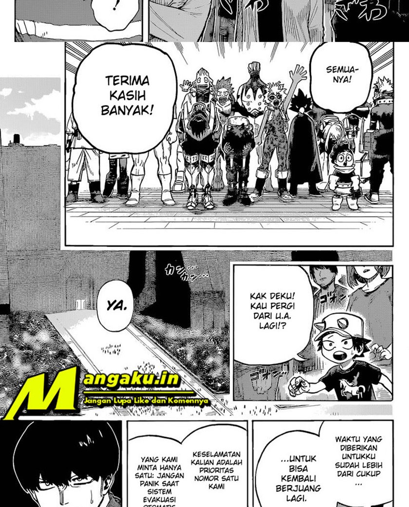 Boku no Hero Academia chapter 342