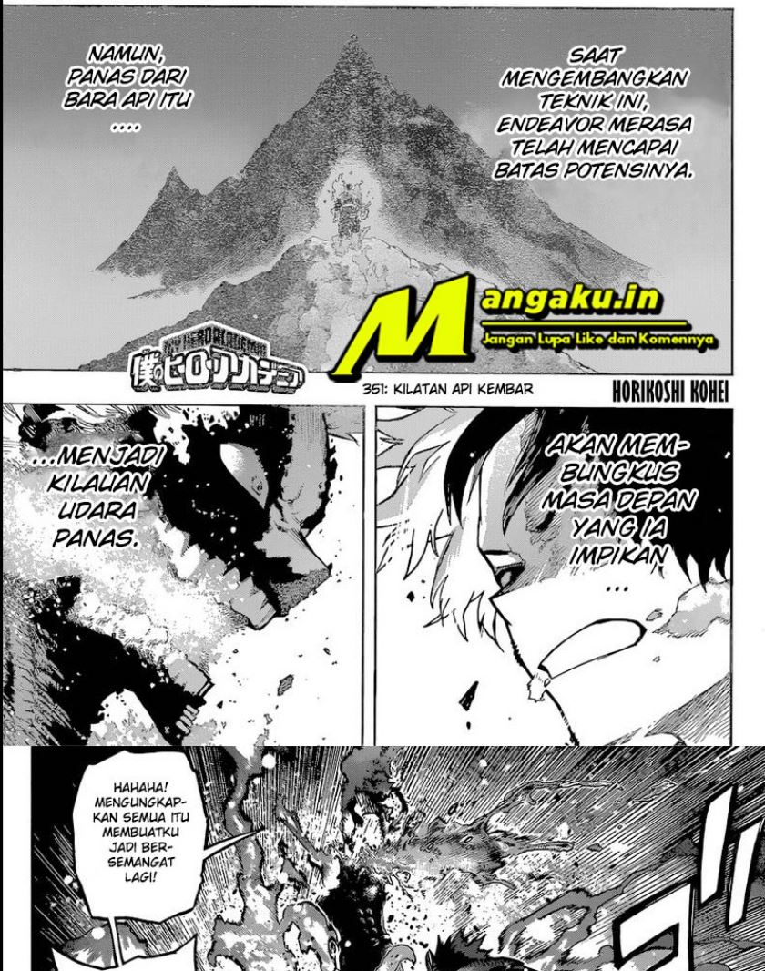 Boku no Hero Academia Chapter 351 Bahasa Indonesia