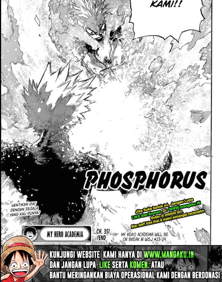 Boku no Hero Academia Chapter 351 Bahasa Indonesia