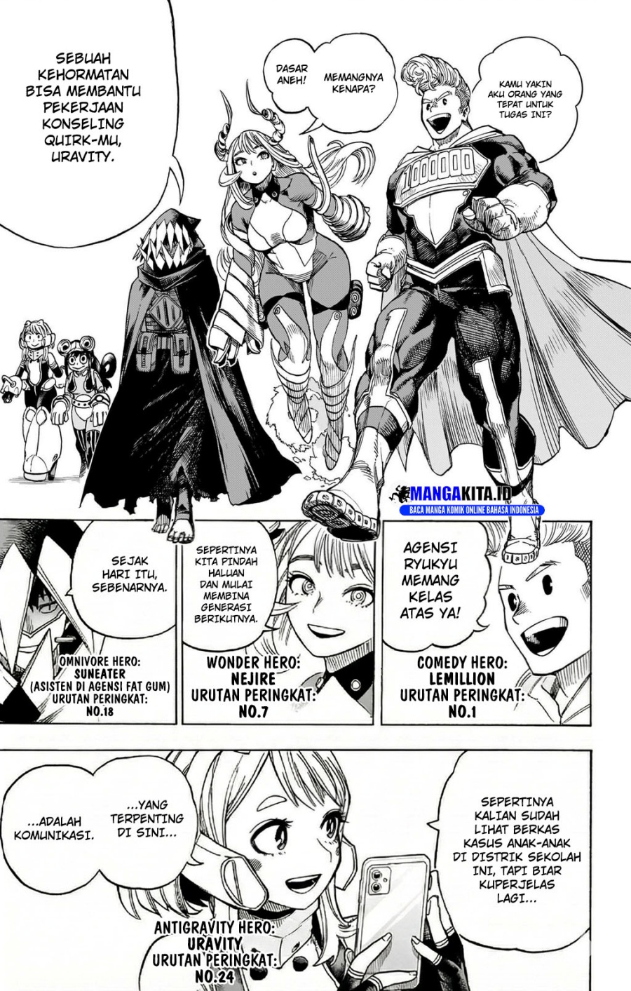 Boku no Hero Academia Chapter 431 Bahasa Indonesia