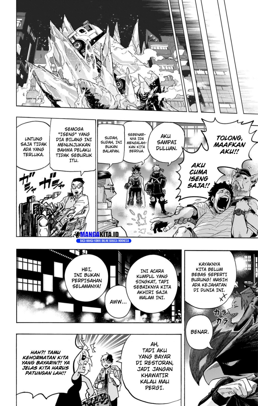 Boku no Hero Academia Chapter 431 Bahasa Indonesia