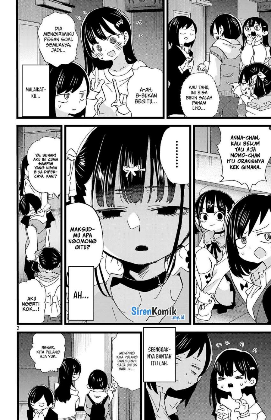 Boku no Kokoro no Yabai Yatsu chapter 164