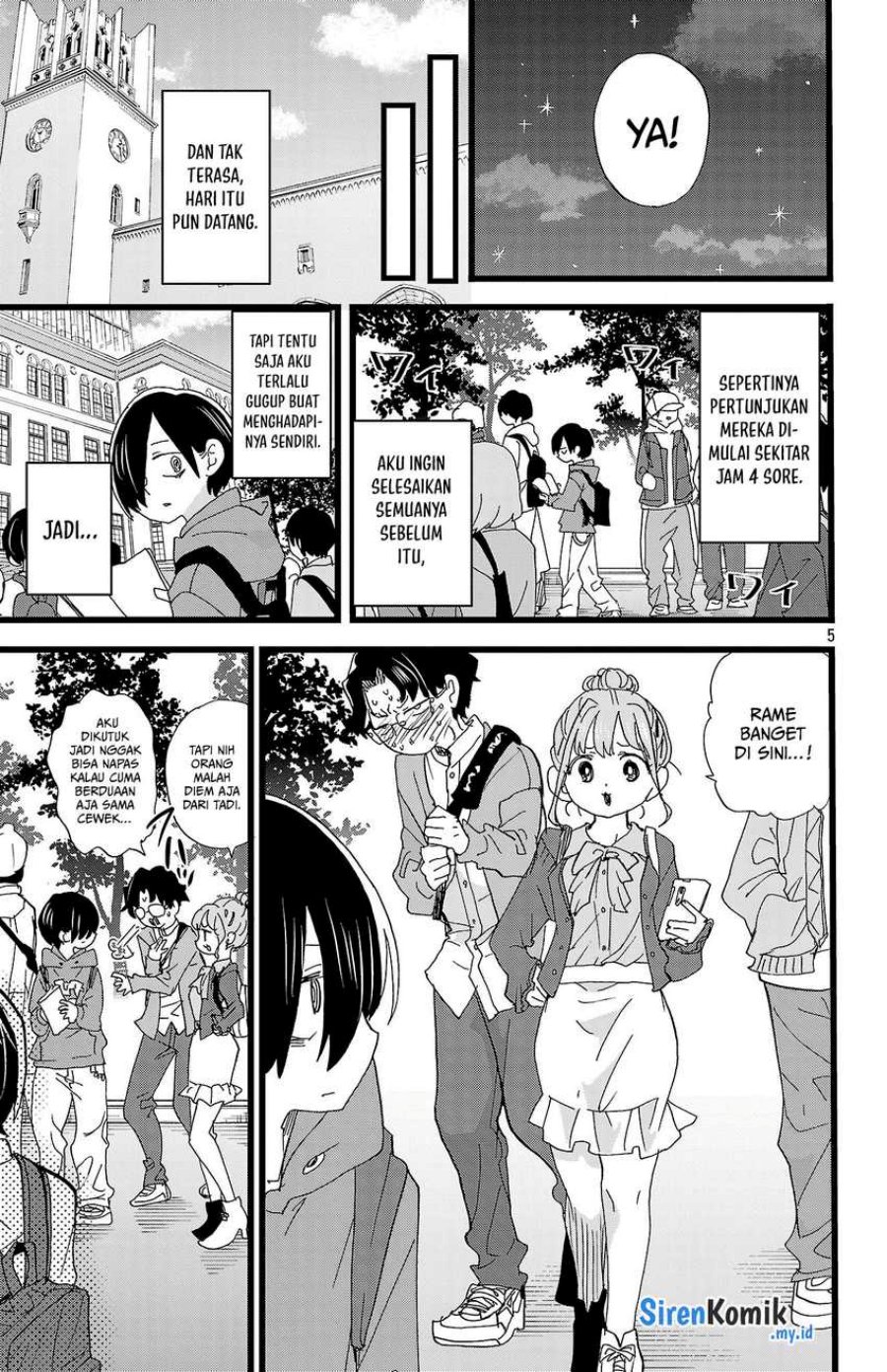 Boku no Kokoro no Yabai Yatsu chapter 164