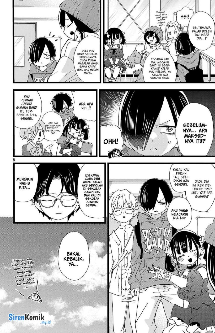 Boku no Kokoro no Yabai Yatsu chapter 164