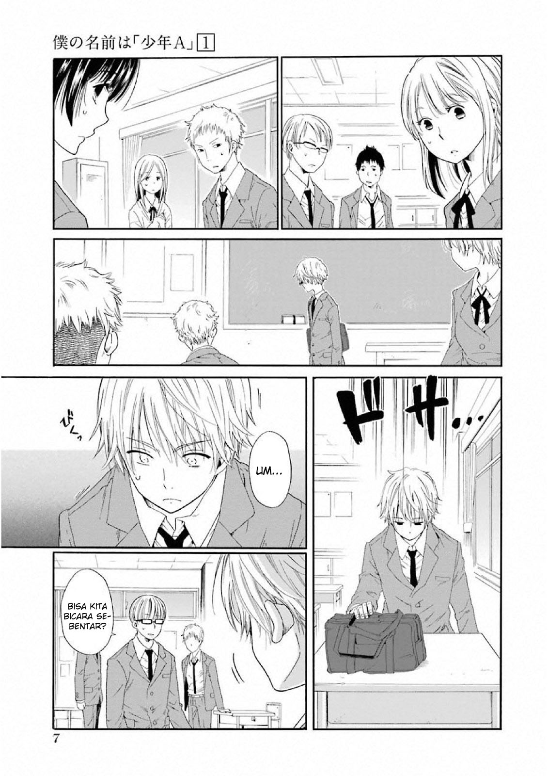 Boku no Namae wa “Shounen A” Chapter 01 Bahasa Indonesia