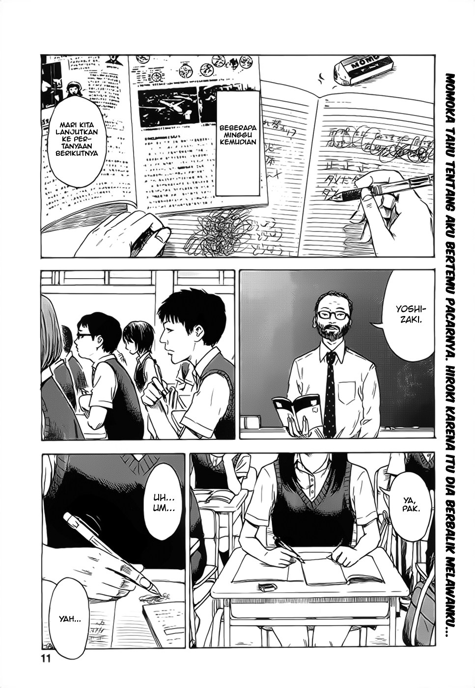 Boku wa Mari no Naka Chapter 22 Bahasa Indonesia