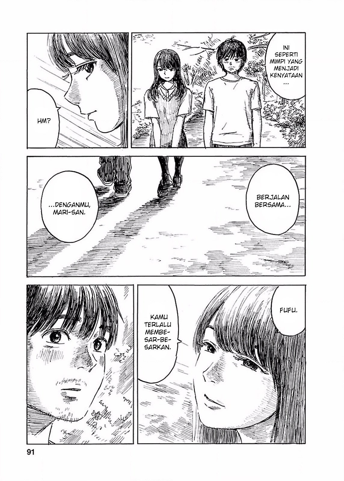 Boku wa Mari no Naka Chapter 67 Bahasa Indonesia