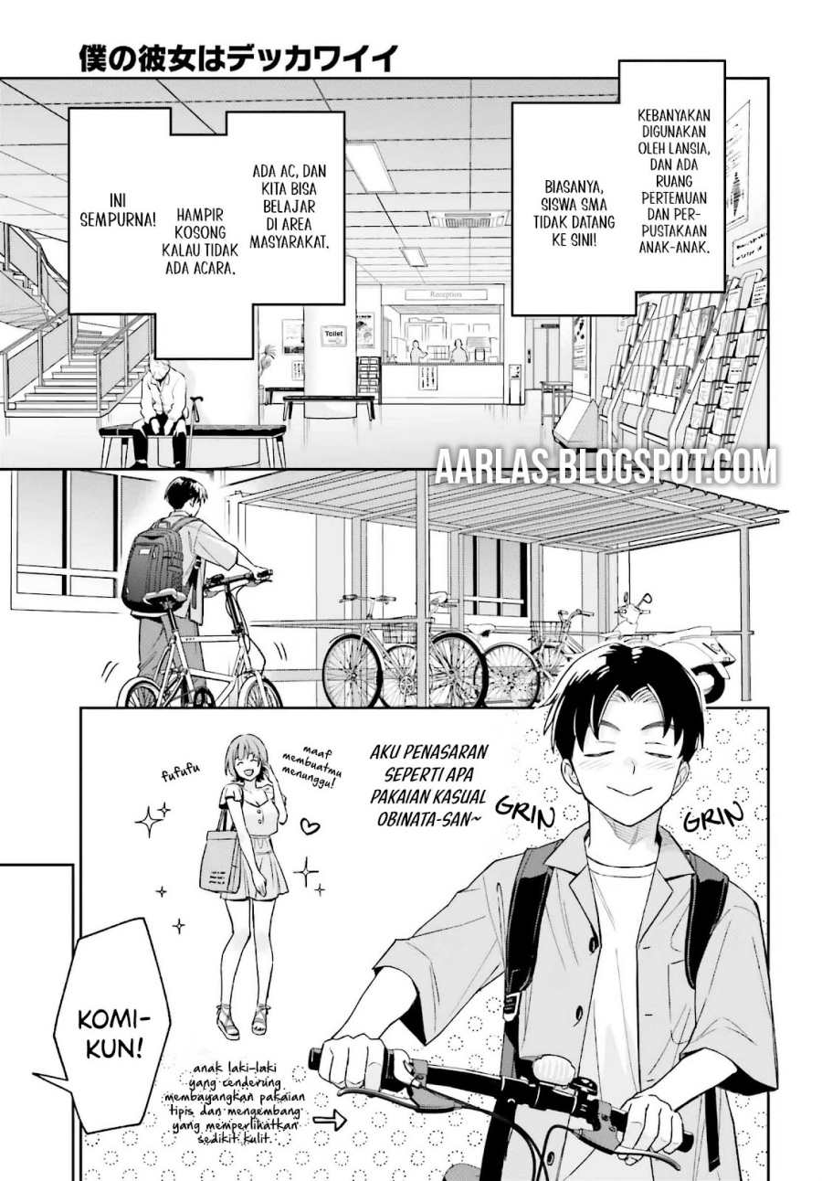 Boku no Kanojo wa Dekkawaii Chapter 05 Bahasa Indonesia
