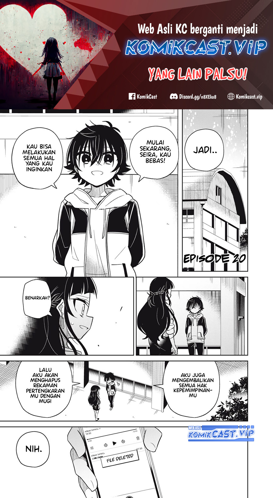 Boku wa Kimitachi wo Shihai Suru chapter 20