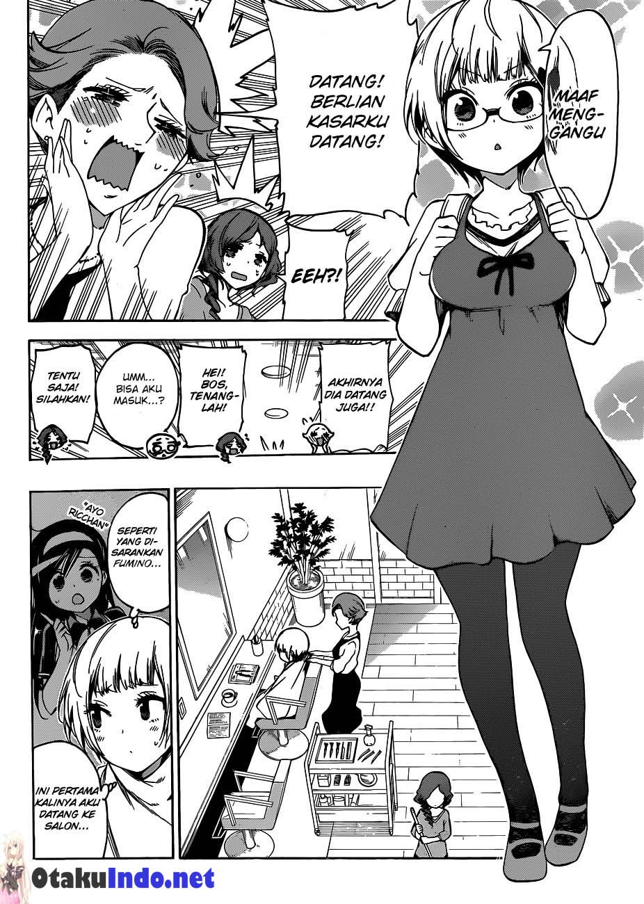 Bokutachi wa Benkyou ga Dekinai Chapter 57 Bahasa Indonesia