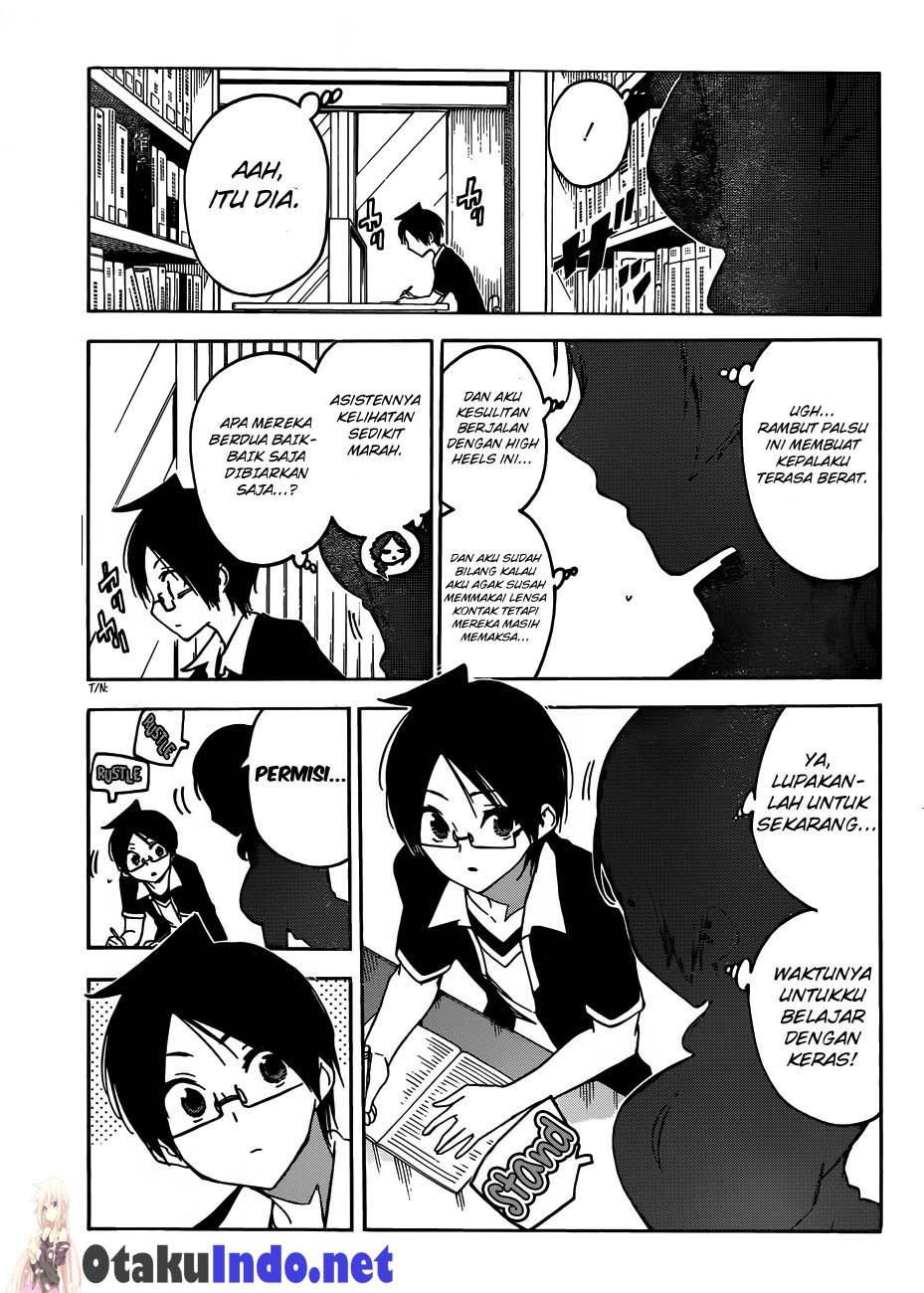 Bokutachi wa Benkyou ga Dekinai Chapter 57 Bahasa Indonesia